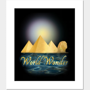 WORLD WONDER DESIGNS Posters and Art